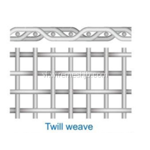 Thép không gỉ Twilled Weave Wire Mesh